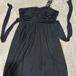 City Triangles Black Mini Dress